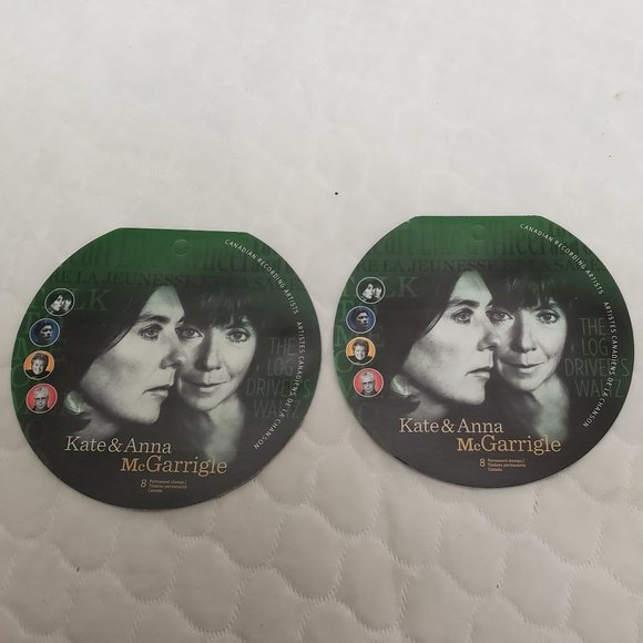 Canada Post Musician Stamps- Kate & Anna McGarrigle, Bruce Cockburn - Picture 4 of 6